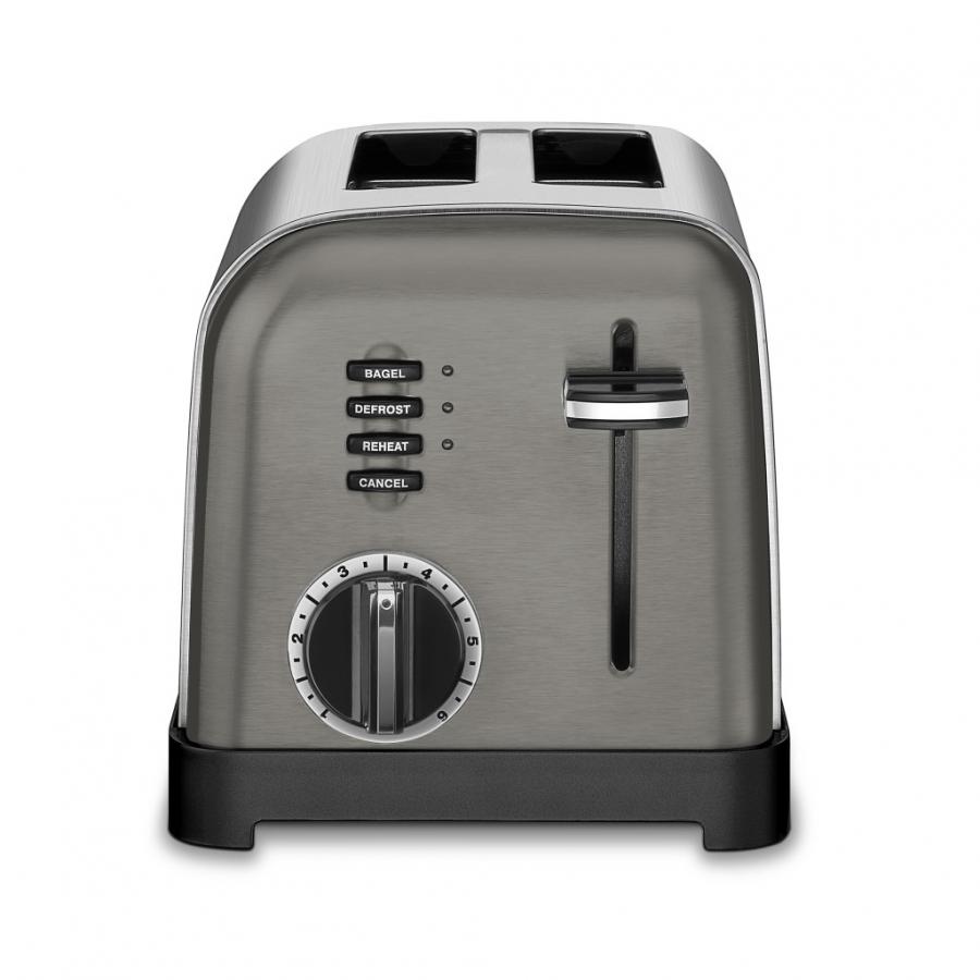 Cuisinart 2 Slice Metal Classic Toaster, Black
