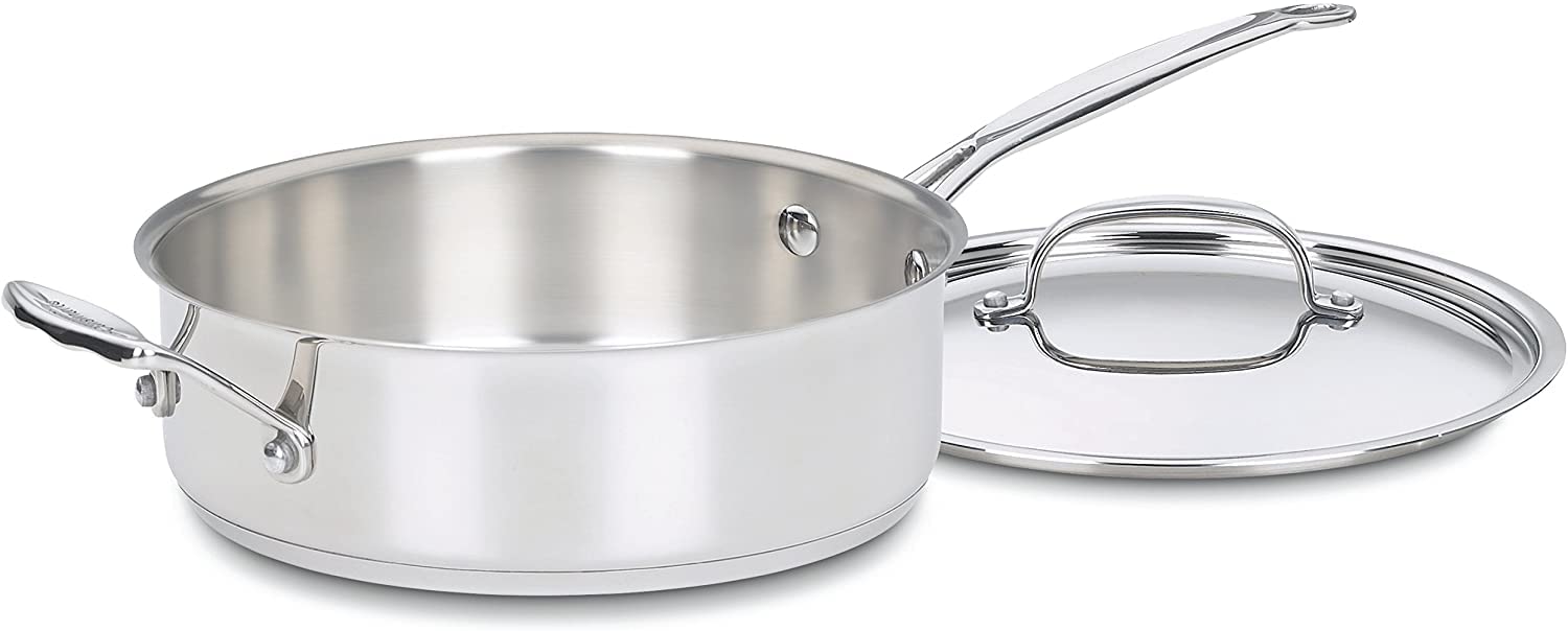 Cuisinart 10 Piece Chef's Classic Stainless Collection, Cookware Set