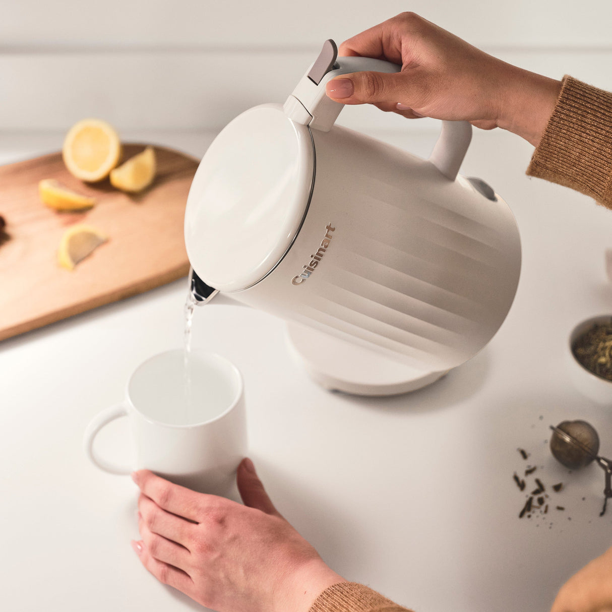 Cuisinart Soho™ 1-Liter Double-Wall Electric Kettle, Truffle