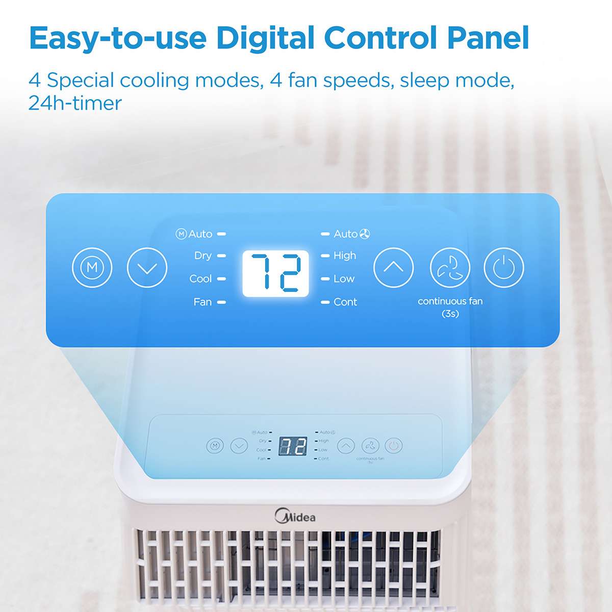 Midea 6000 BTU Portable Air Conditioners - Refurbished