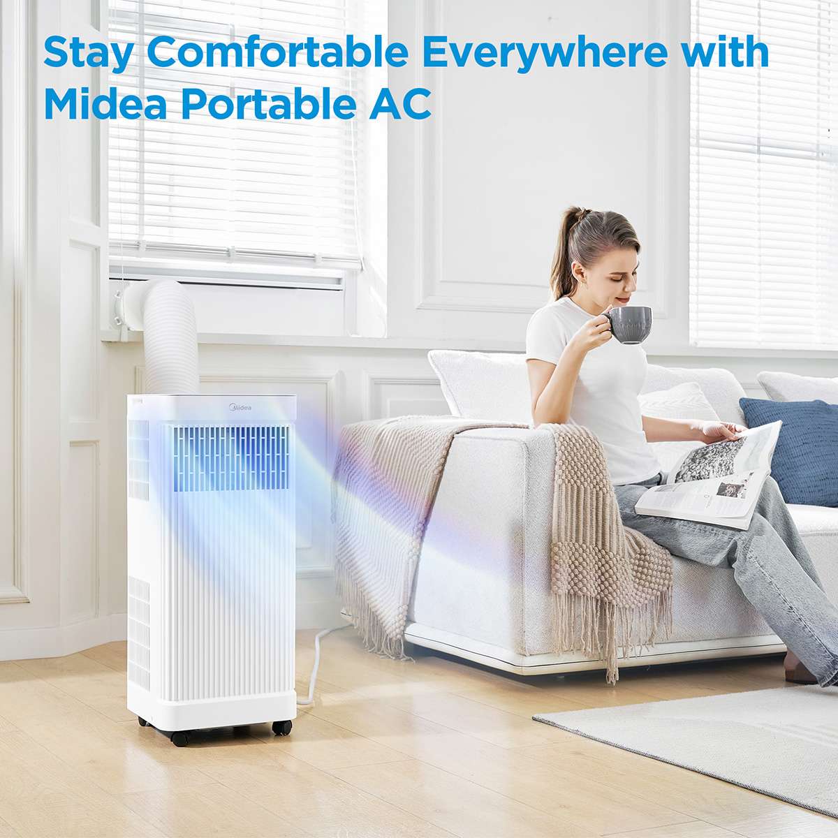 Midea 6000 BTU Portable Air Conditioners - Refurbished