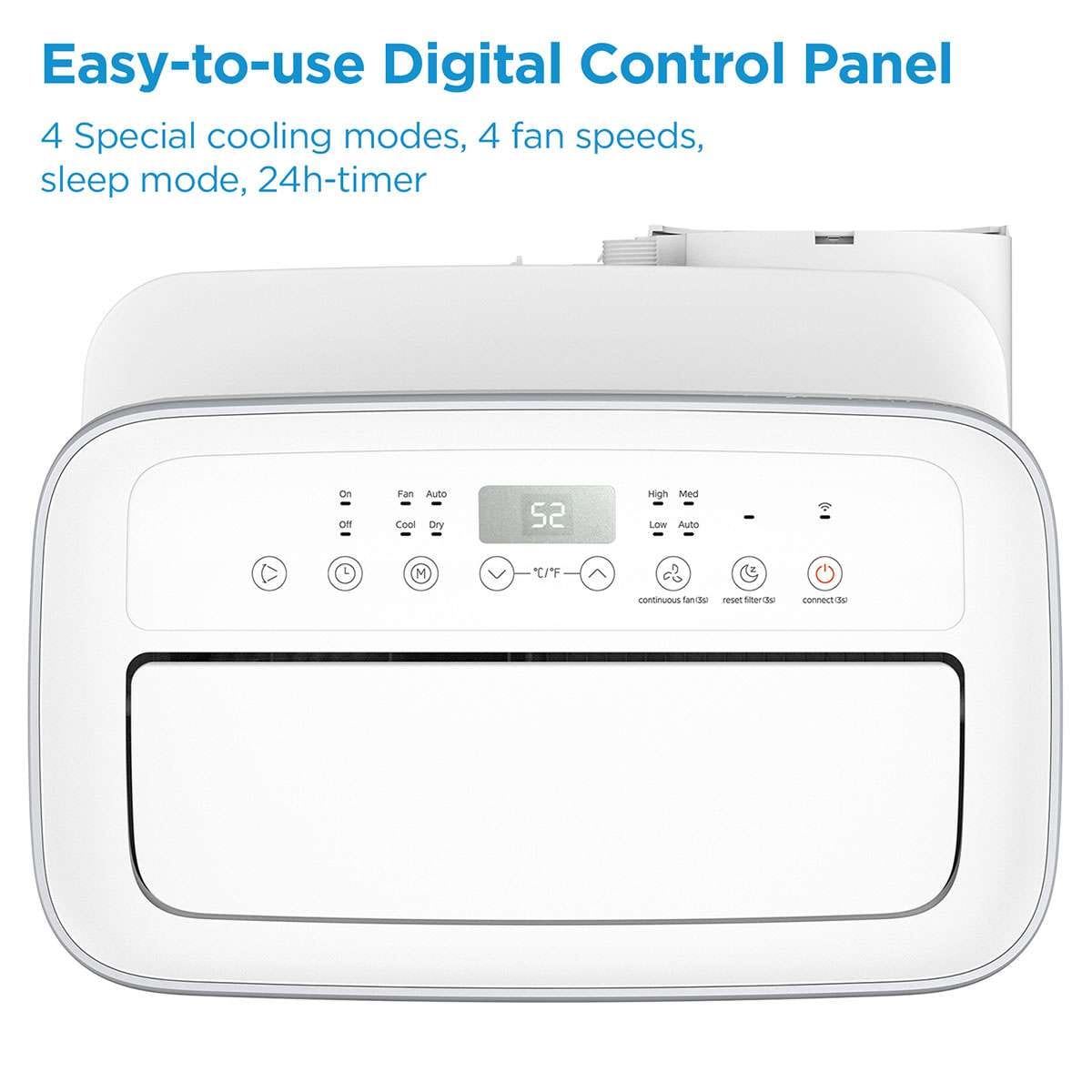 Midea 8000 BTU Portable Air Conditioner - Refurbished