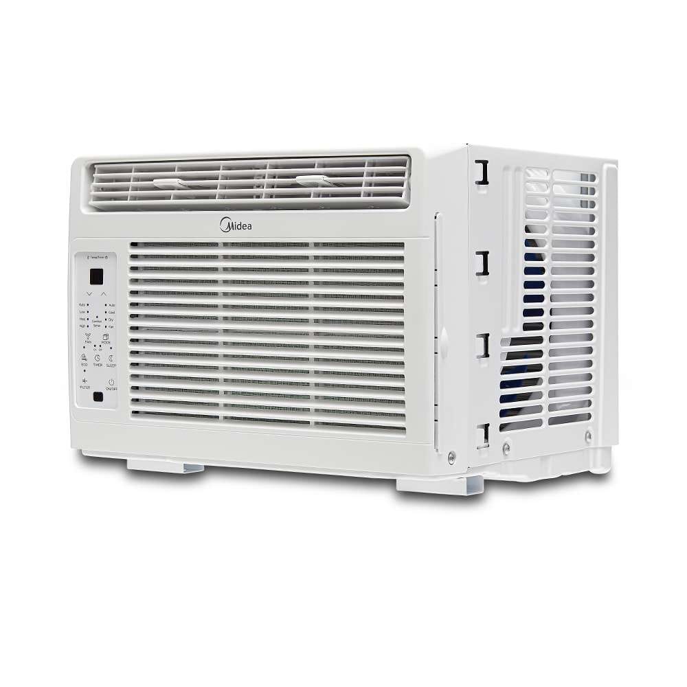 Midea 5000 BTU DOE Window Air Conditioner with ComfortSense Remote, for Spaces Up to 150 sq. ft. - Certified Refurbished