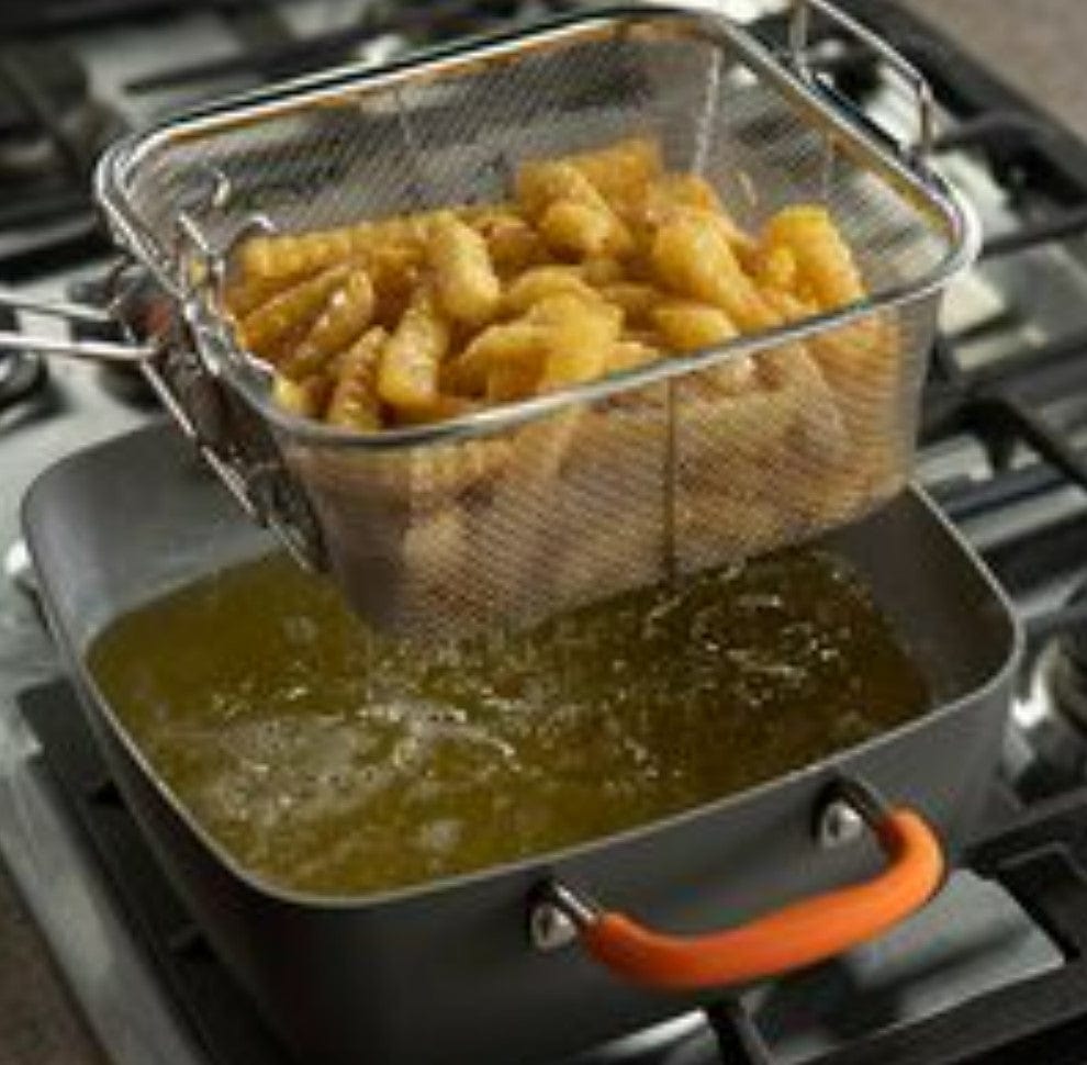 MasterChef 5 Pieces Champions Fry & Steam Steam Cook Set Orange