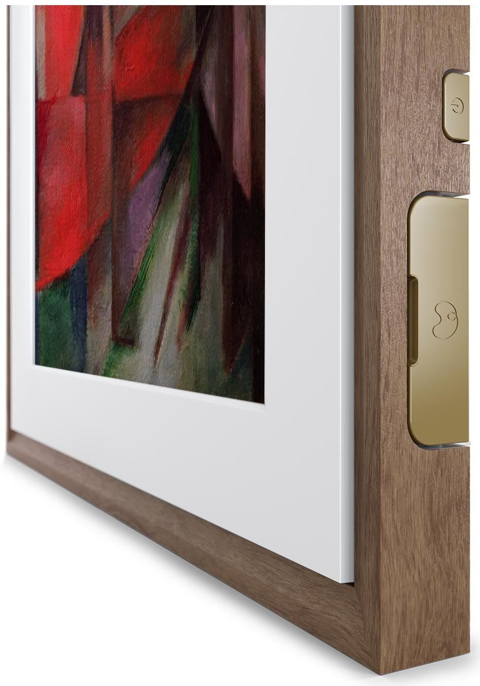 Meural MC327HW-100PAS 19x29 Canvas II Digital Smart Art, Photo & Video Frame, Walnut