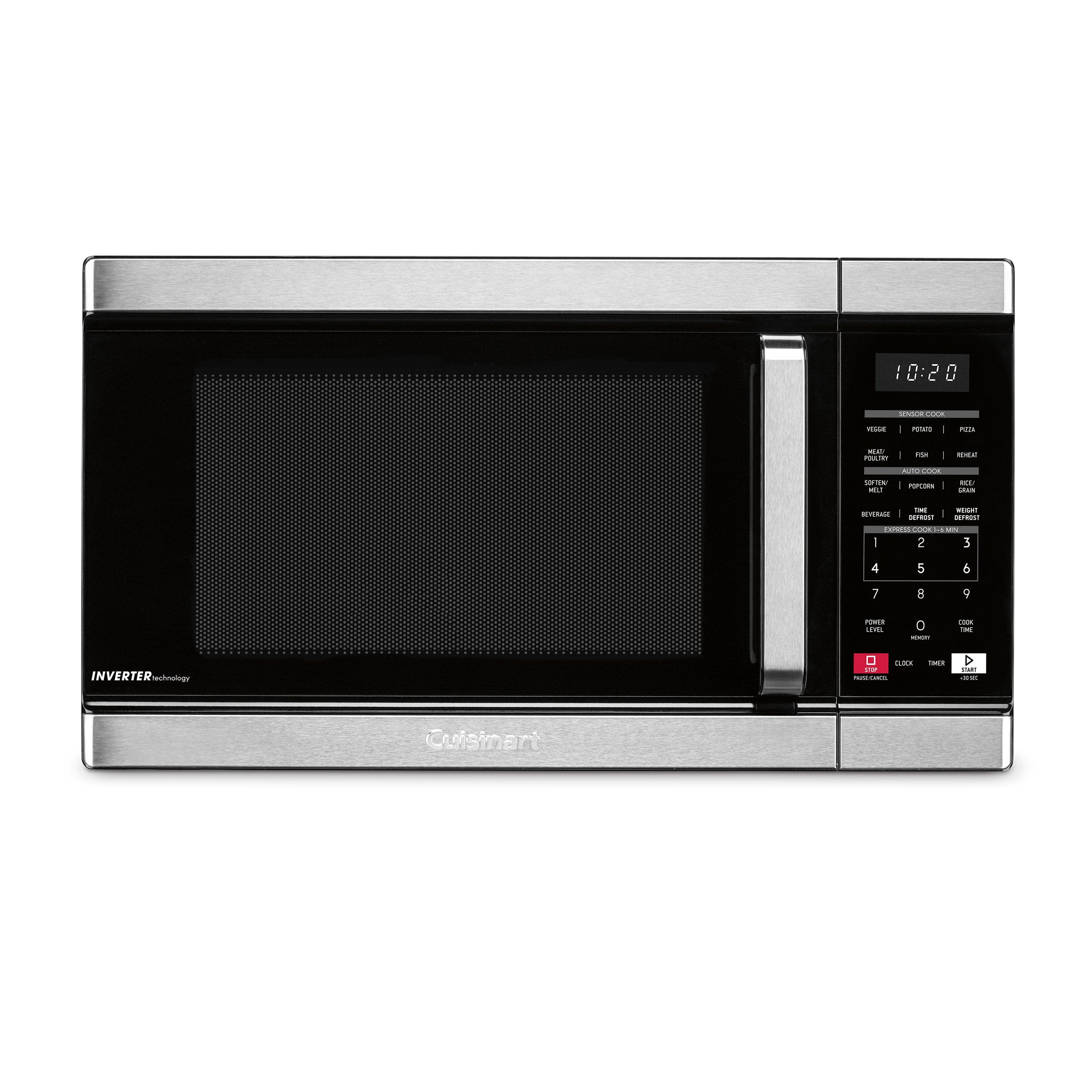 Cuisinart Microwave with Sensor Cook & Inverter Technology, Black
