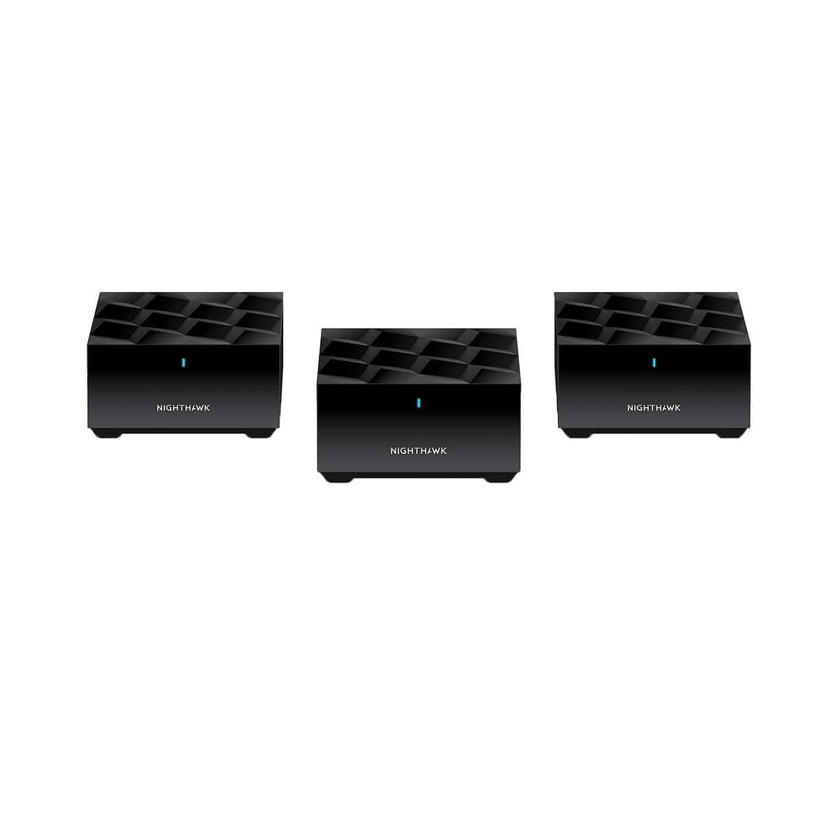 Netgear Nighthawk Dual-Band AX3000 3-Pack 3Gbps WiFi 6 Mesh System Router + 2 Satellites