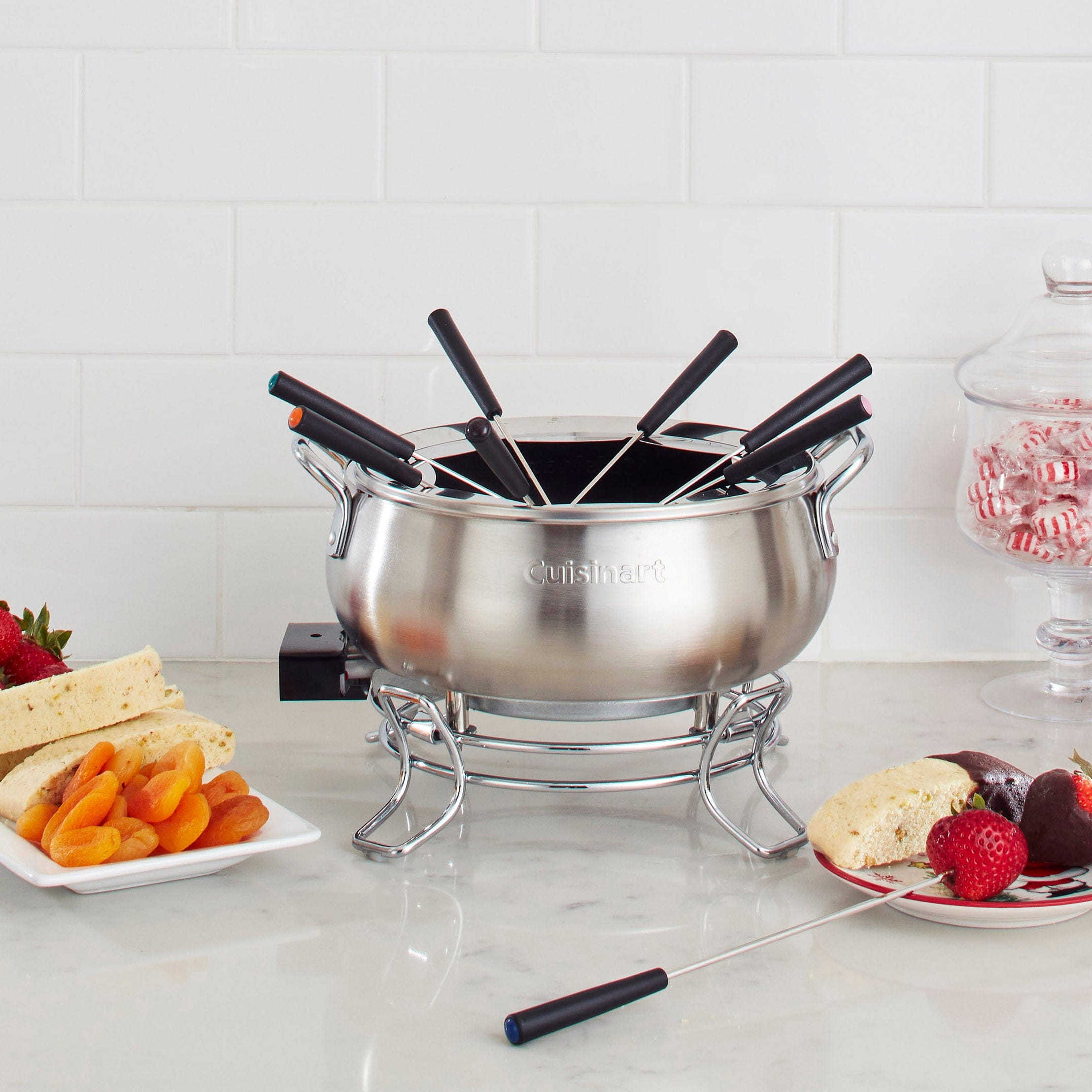 Cuisinart Electric Fondue Pot, Silver