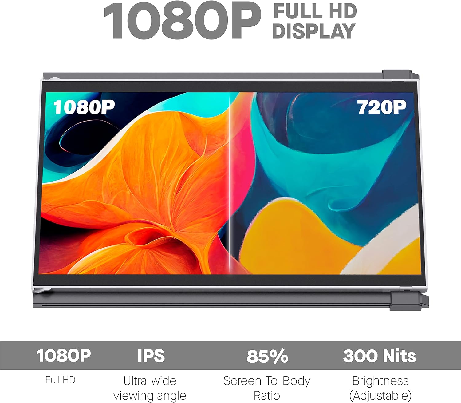 Mobile Pixels 14.1'' Duex Max DS FHD Portable Monitor - Certified Refurbished