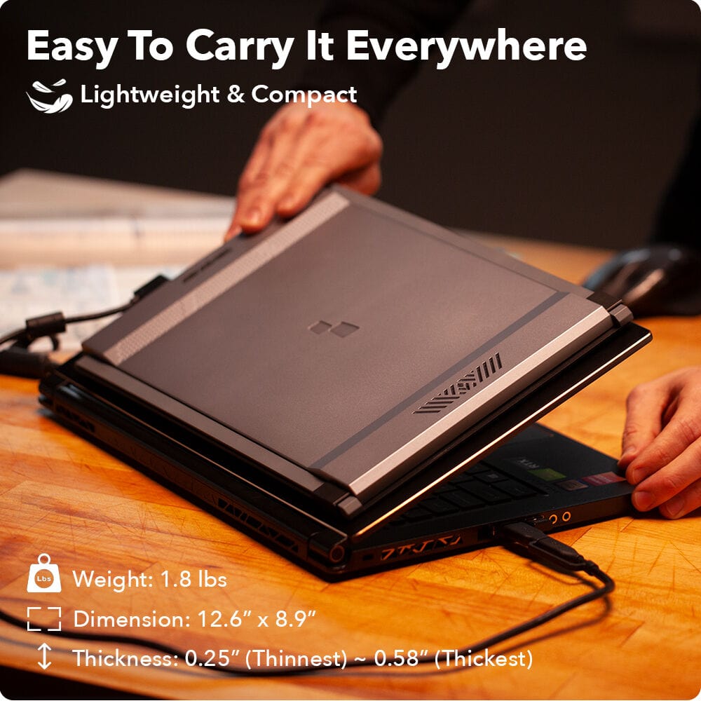 Mobile Pixels 14.1'' Duex Max DS FHD Portable Monitor - Certified Refurbished