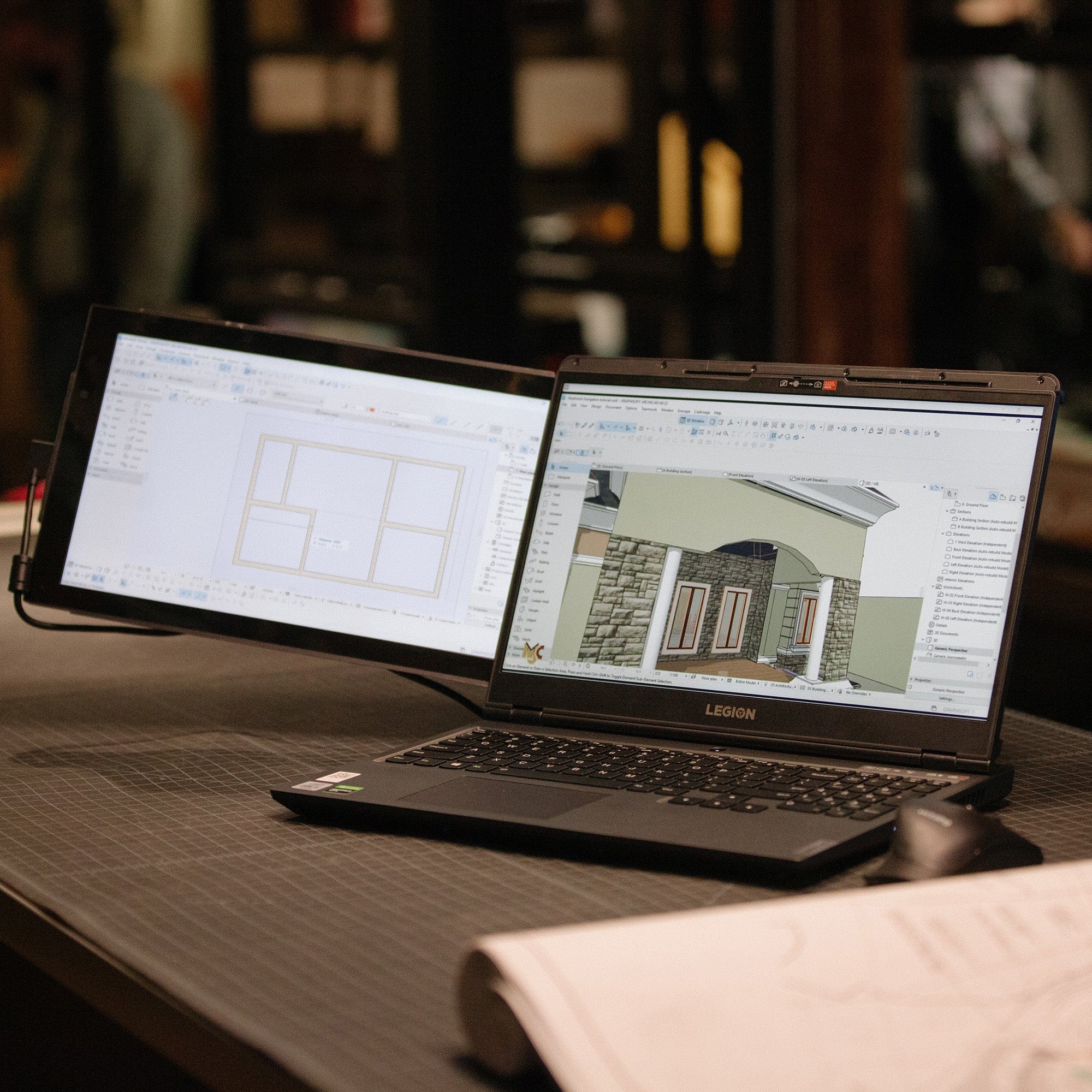 Mobile Pixels Trio Max Portable Monitor, 14'' Full HD IPS Dual Triple Monitor for laptops, USB C/USB A Portable Screen, Windows/Mac/OS/Android/Switch Compatible (1x Monitor Only) - Certified Refurbished