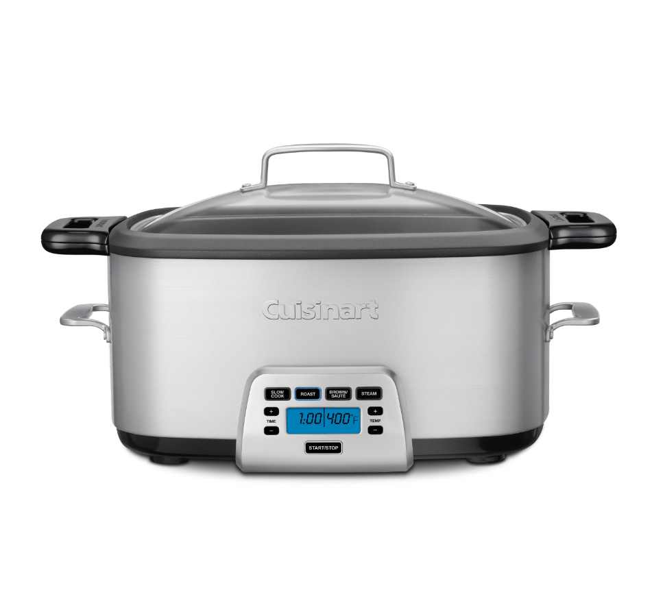 Cuisinart 7-Quart 4-in-1 Cook Central Multicooker, Aluminum - Certified Refurbished