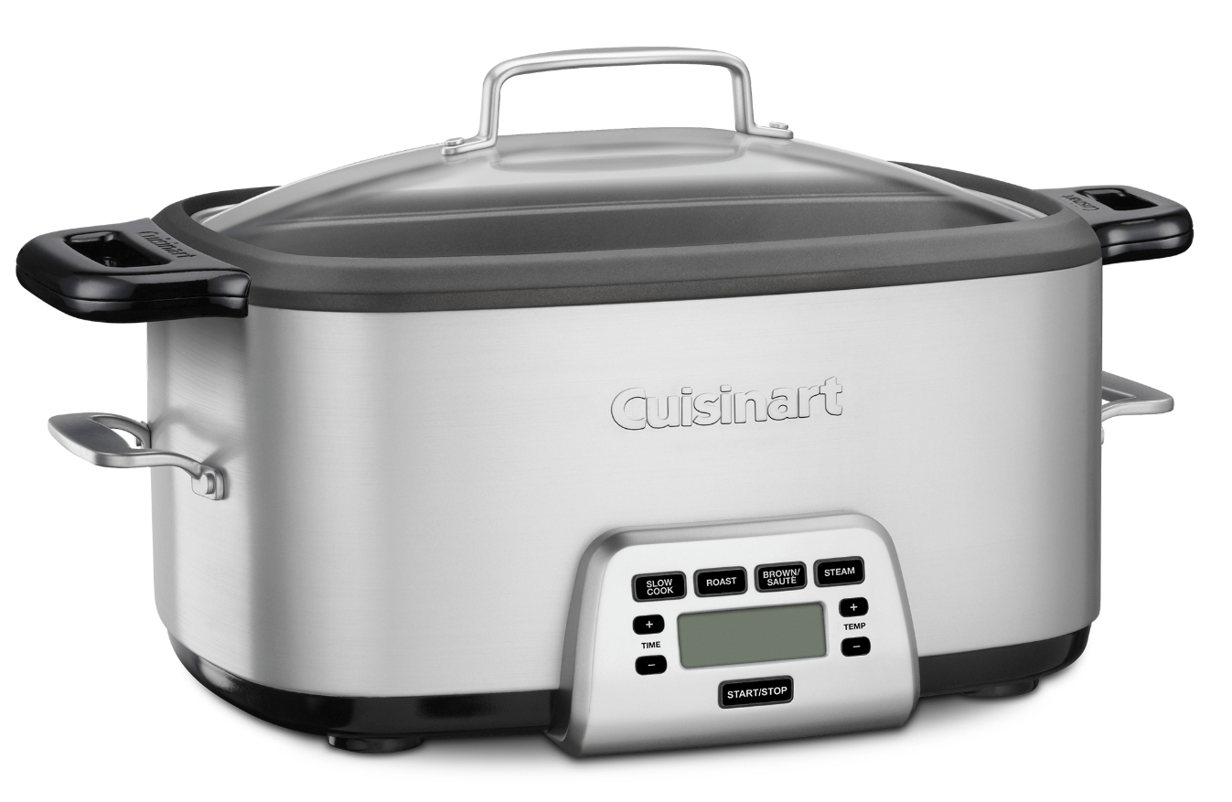 Cuisinart 7-Quart 4-in-1 Cook Central Multicooker, Aluminum - Certified Refurbished