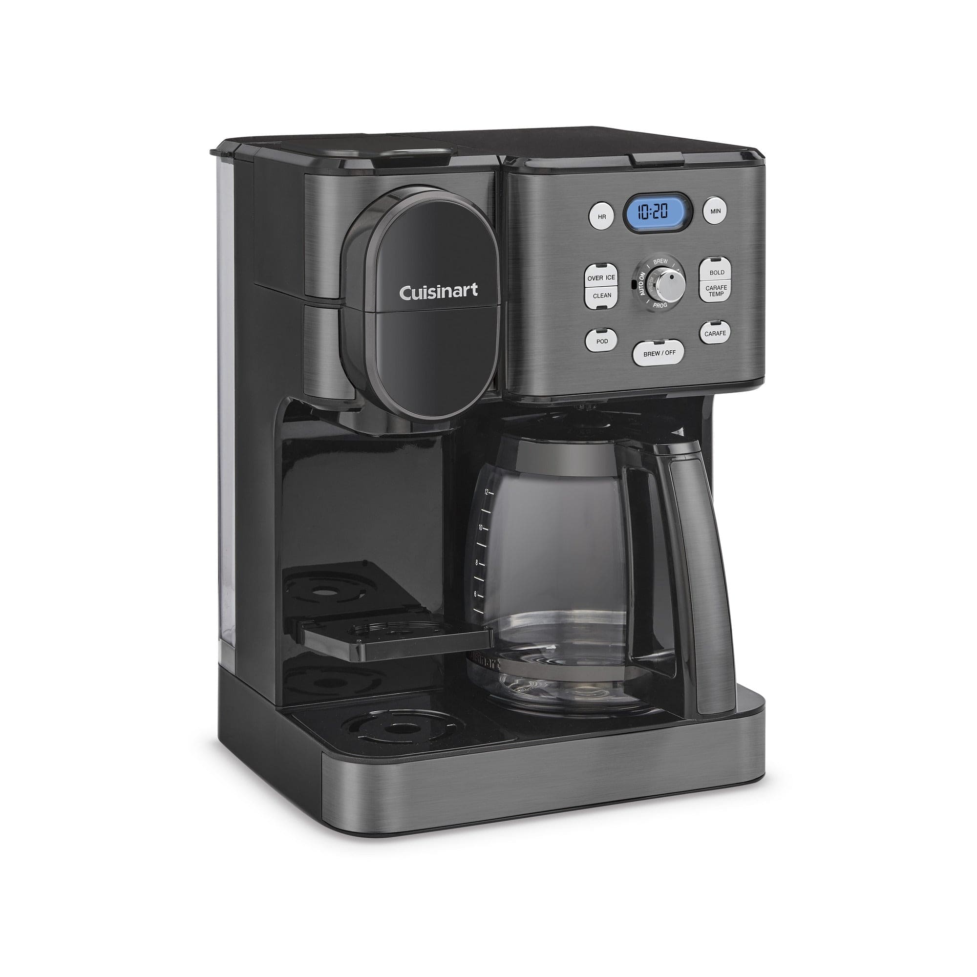 Cuisinart Coffee Center® 2-in-1 Coffee Maker Black Stainless, Black
