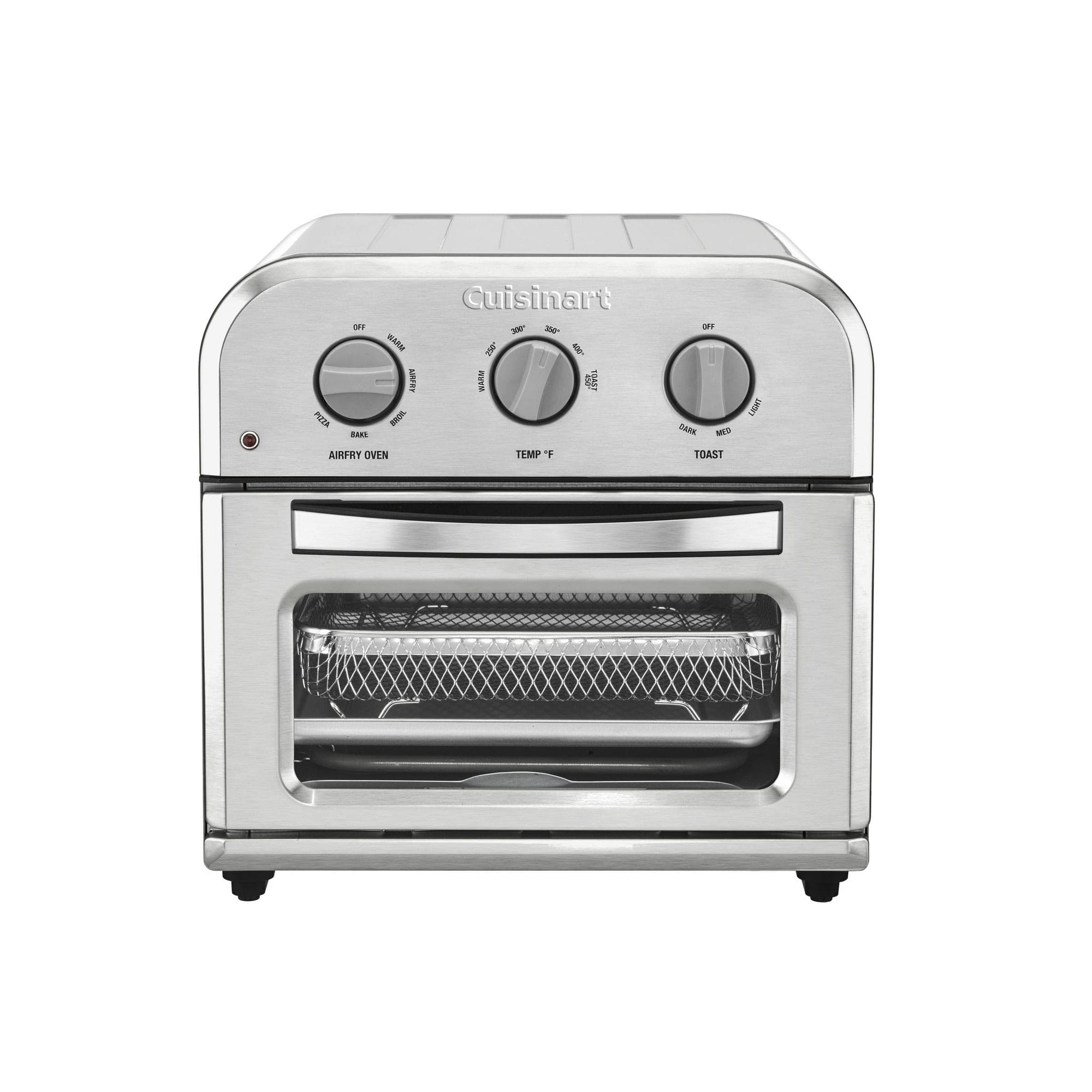 Cuisinart Compact Air Fryer Toaster Oven, Silver