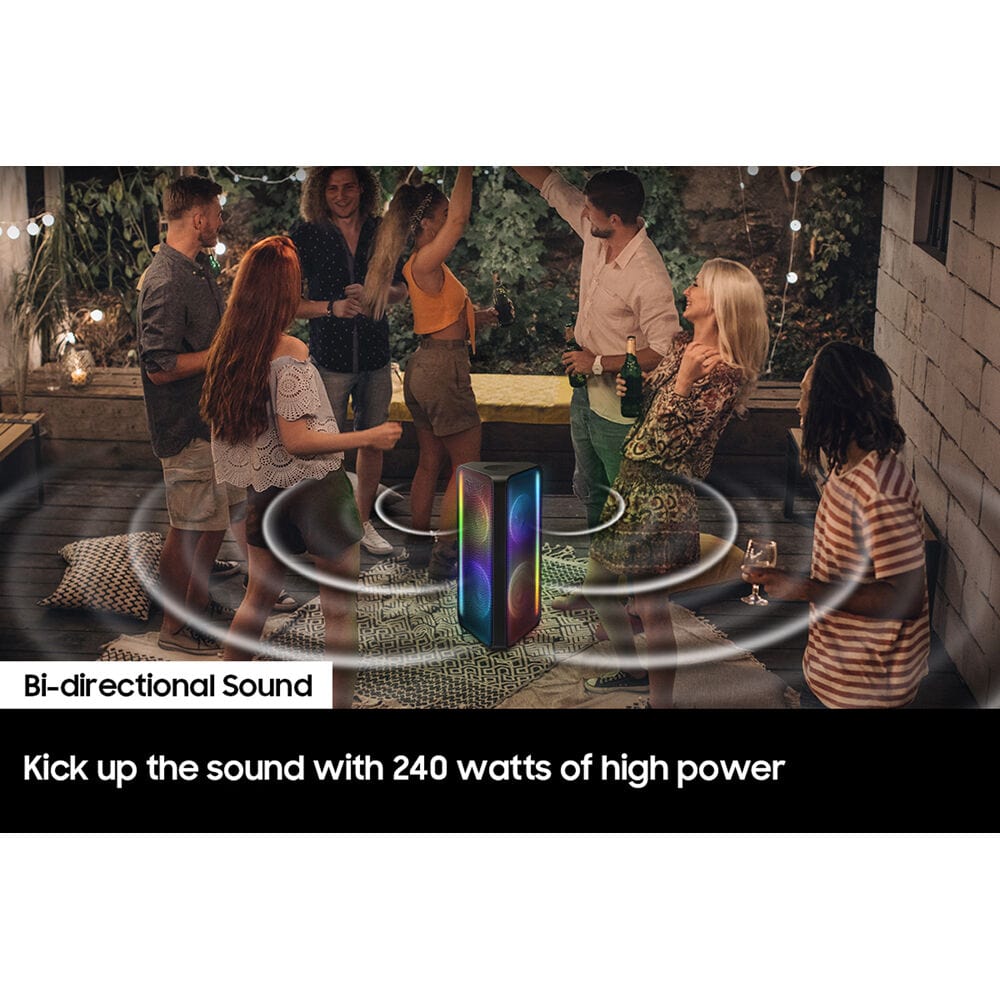 Samsung MX-ST50B/ZA-RB Party Audio 240 Watts Wireless Sound Tower - Refurbished