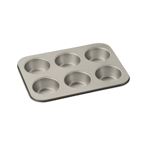 Cuisinart 6 Cup Jumbo Muffin Pan, Champagne