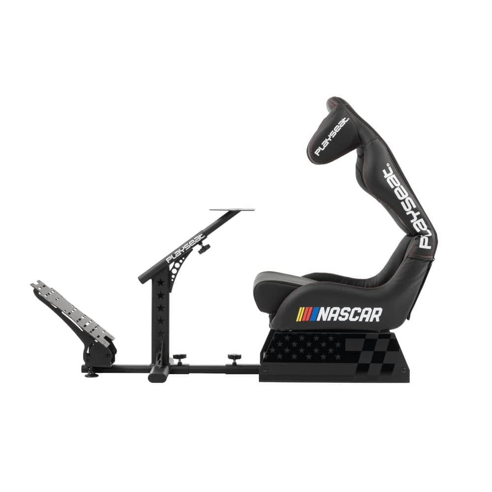 Playseat Evolution Pro Sim Racing Cockpit Supports PC & Console Nascar Edition Black