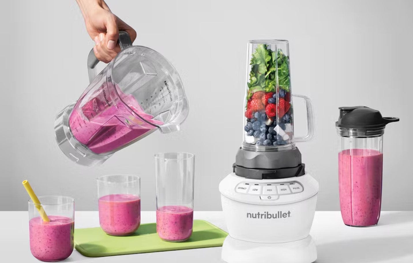 Nutribullet 1200W 64oz Combo Blender Silver