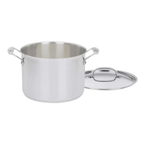 Cuisinart Chef's Classic™ 8 Quart Stockpot with Cover, Silver