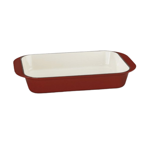 Cuisinart Chef’s Classic™ Enameled Cast Iron Cookware 14" Roasting/Lasagna Pan, Red