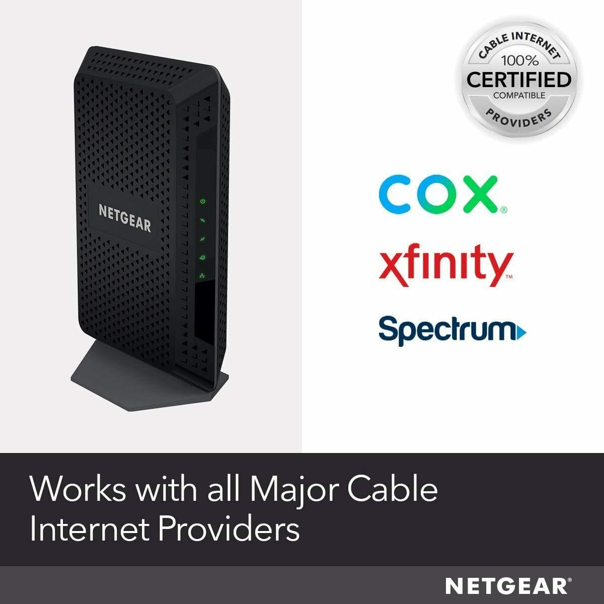 NETGEAR High Speed 960Mbps DOCSIS 3.0 24x8 Cable Modem - Used