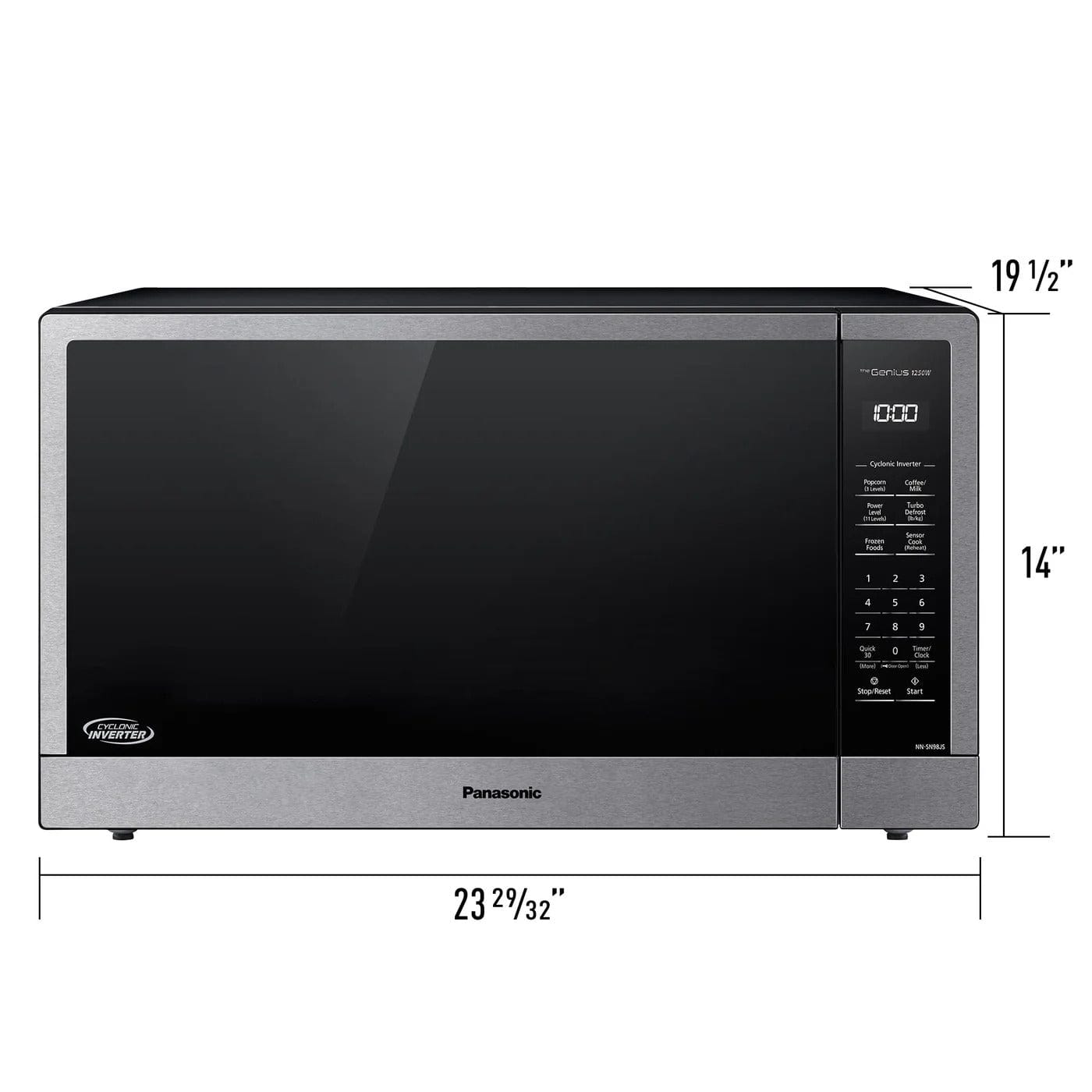 Panasonic 2.2 cu.ft. Countertop Microwave with Cyclonic Wave Inverter - Certified Refurbished