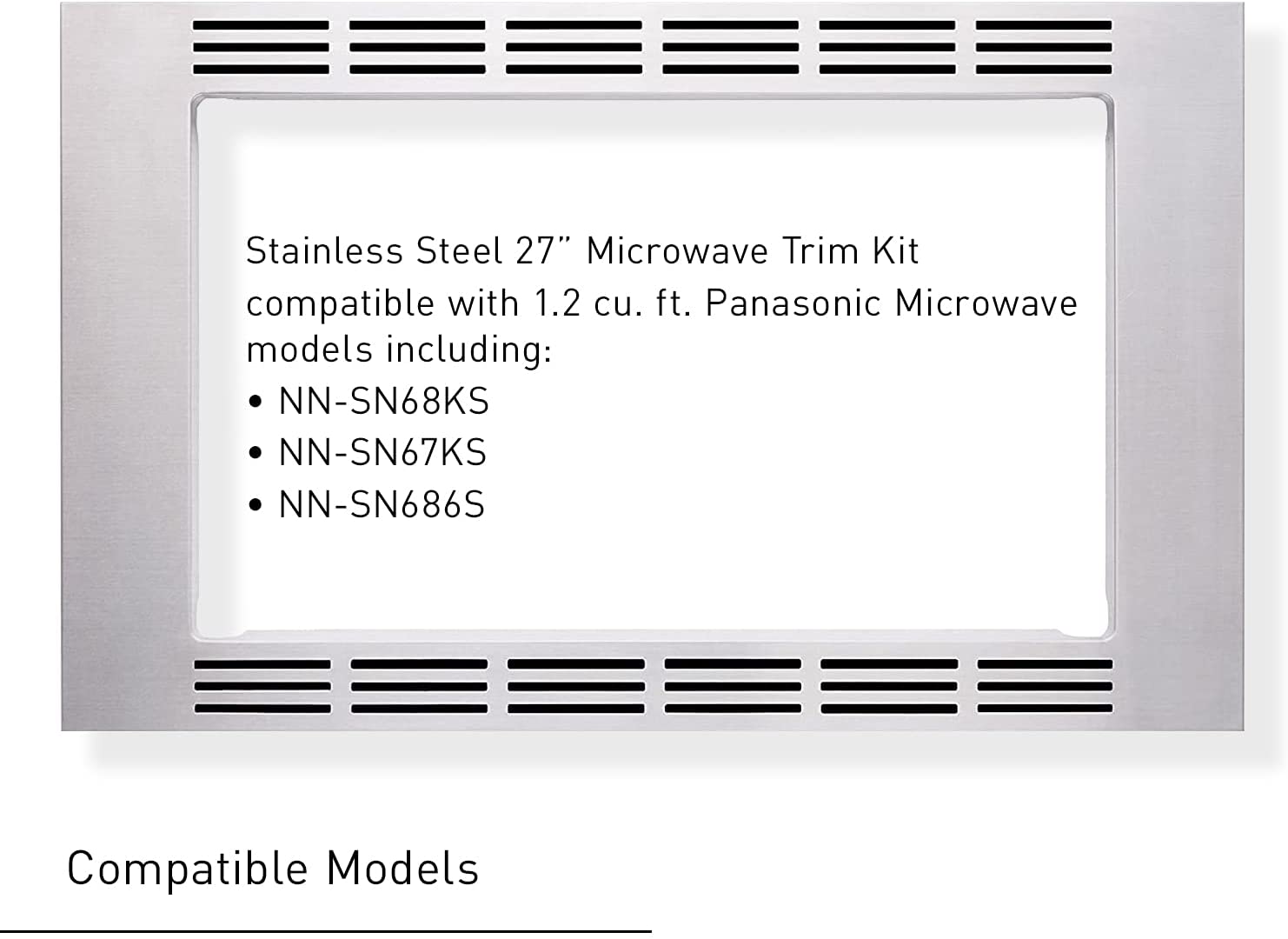 Panasonic 27" Trim Kit for 1.2 CF Microwave Ovens - Refurbished