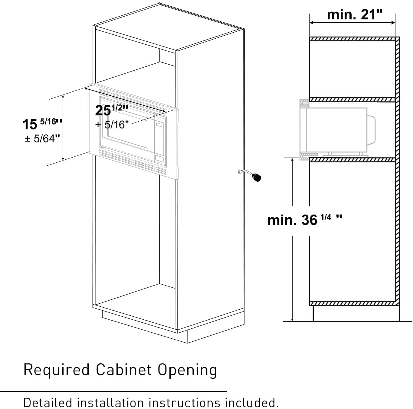 Panasonic 27" Trim Kit for 1.2 CF Microwave Ovens - Refurbished