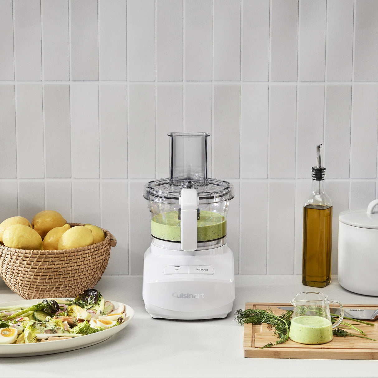 Cuisinart 7-Cup Food Processor, White