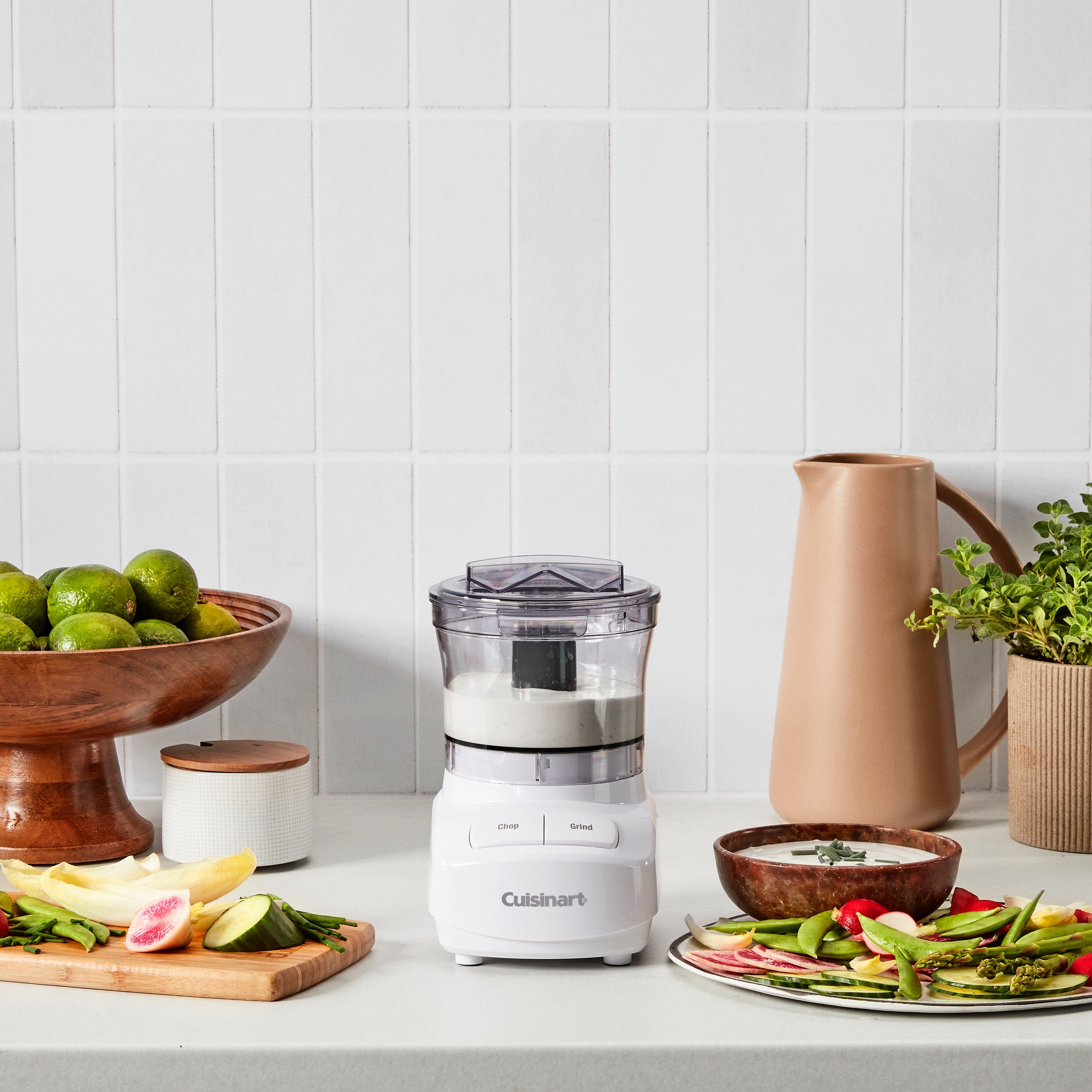 Cuisinart 3-Cup Mini Chopper, White