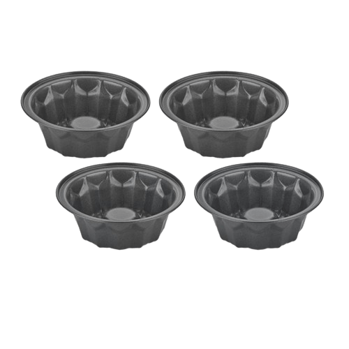 Cuisinart Mini Bundt Pans (Set of 4), Black