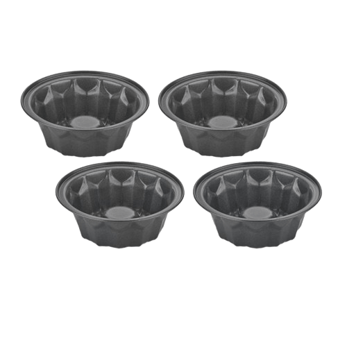 Cuisinart Mini Bundt Pans (Set of 4), Black