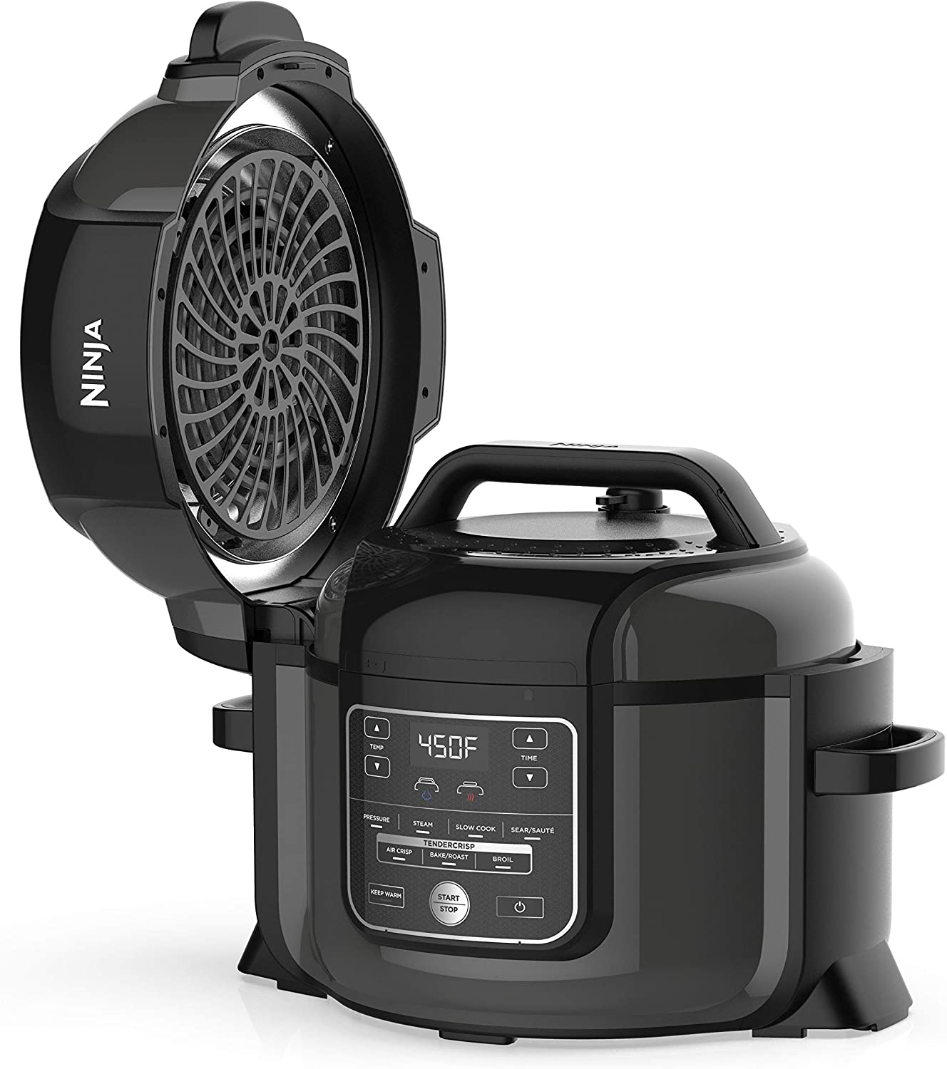 Ninja OP301 Foodi 9-in-1 6.5QT Pressure Cooker & Air Fryer with High Gloss Finish
