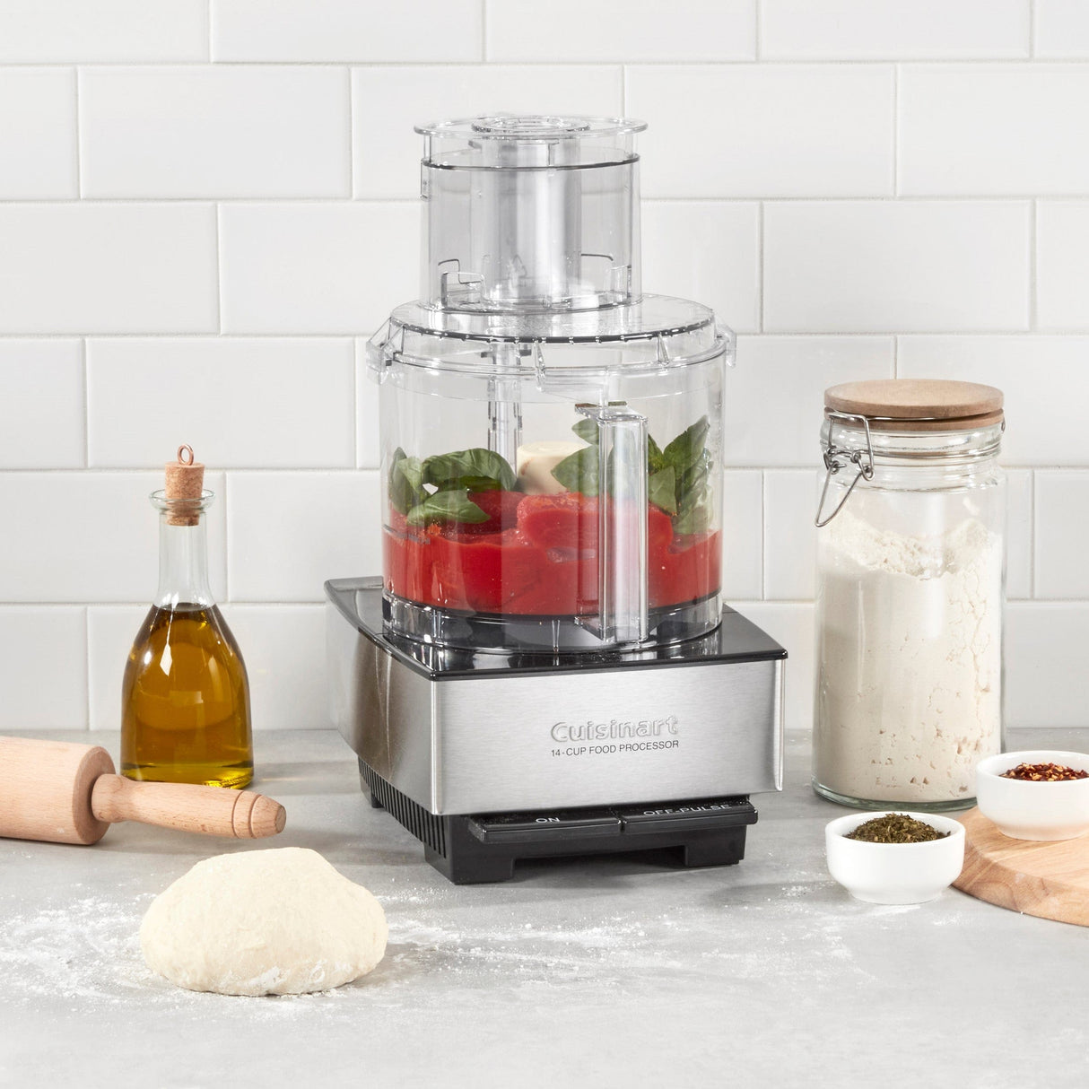 Cuisinart Custom 14 Cup Food Processor, Silver