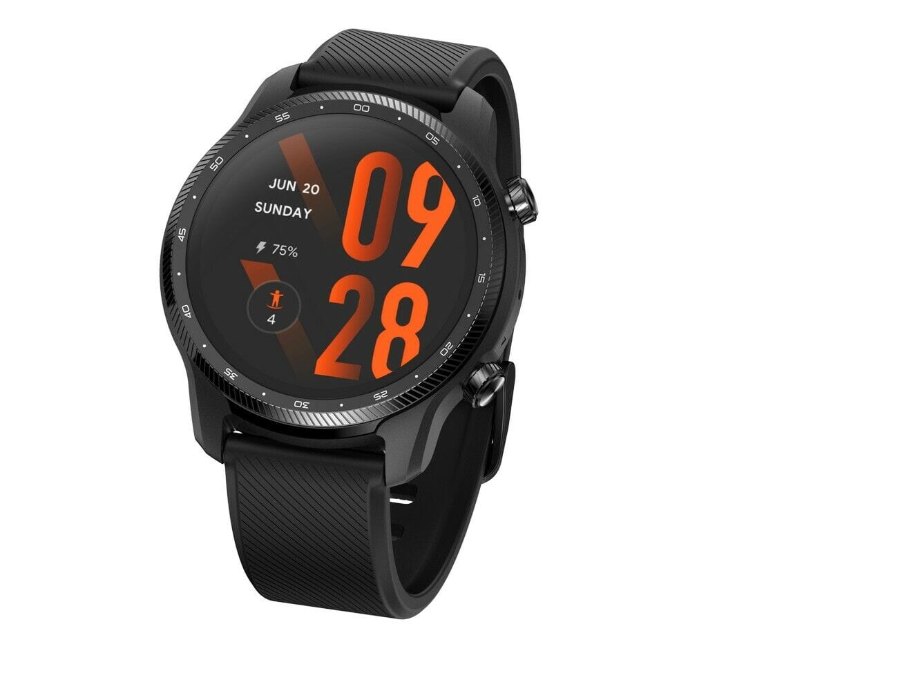 TicWatch Pro 3 Ultra GPS Smart Watch Black