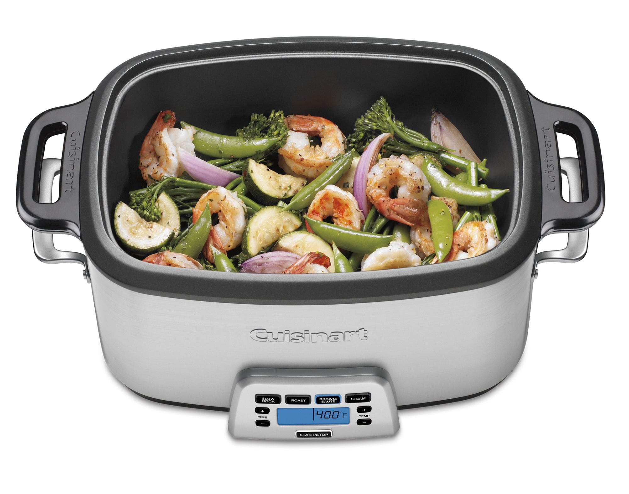 Cuisinart 7-Quart 4-in-1 Cook Central Multicooker, Silver