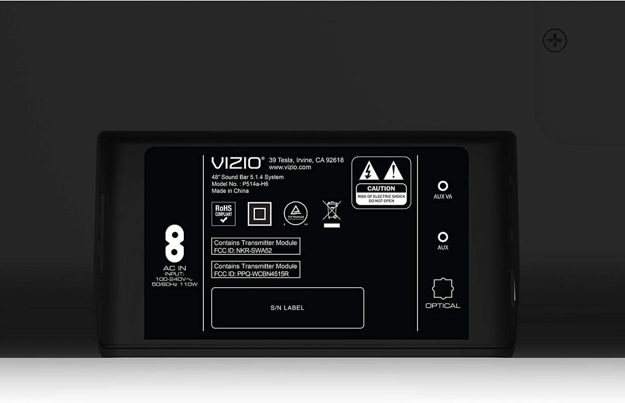 Vizio Elevate 48" 5.1.4 Dolby Atmos Sound Bar System - Certified Refurbished