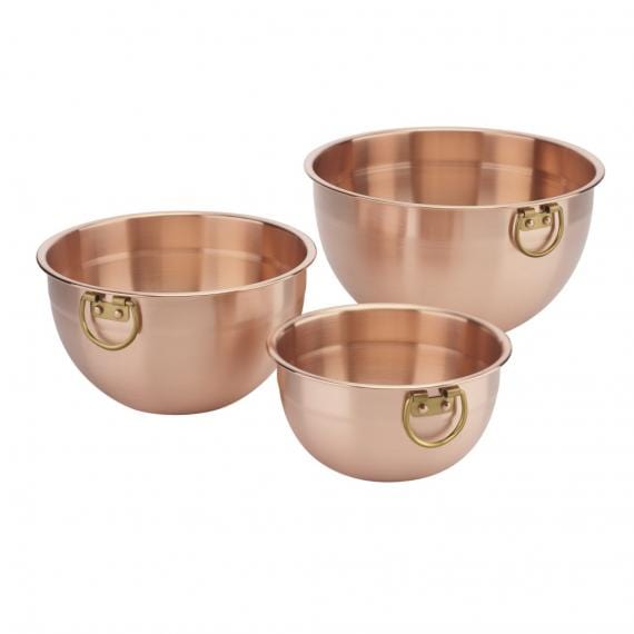 Cuisinart 3 Piece Copper Mixing Bowl Set, Copper