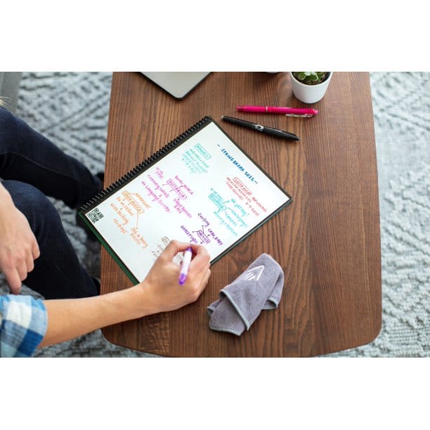 Rocketbook Panda Planner Smart Reusable Planner- Dark Blue Letter