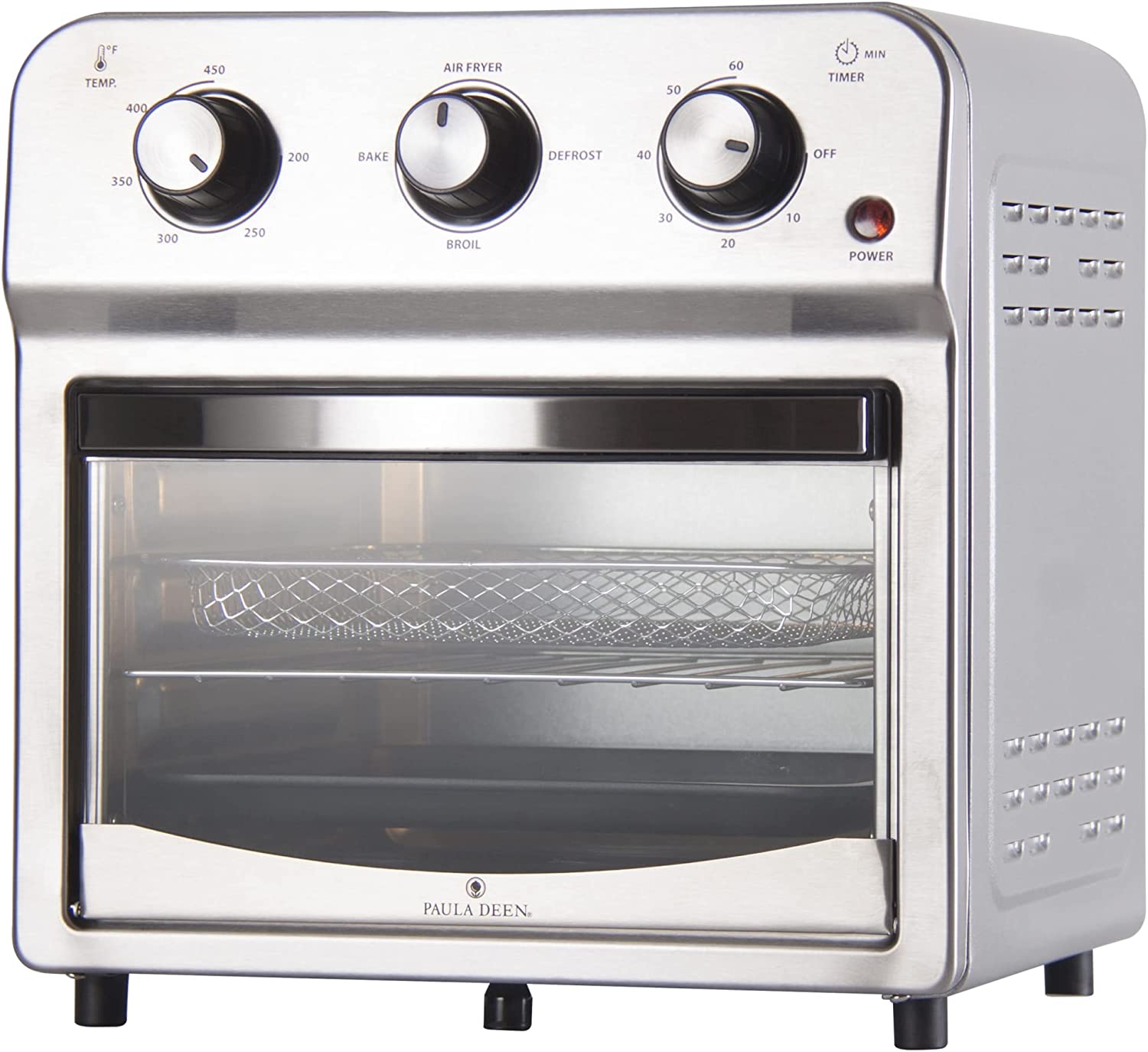 Paula Deen 12.6 Quart Convection Air Fryer Oven Silver
