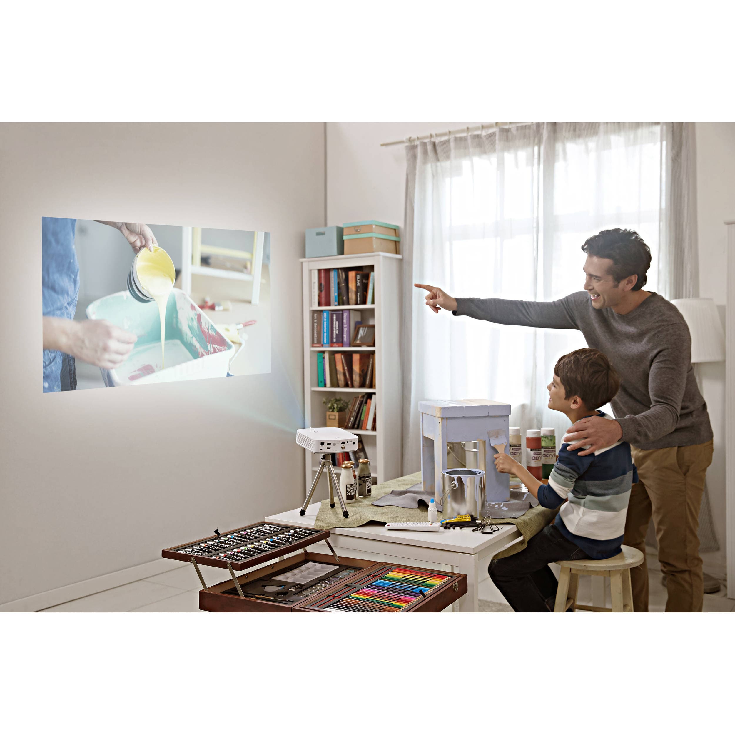 LG 1080P LED Smart CineBeam Projector - Certified Refurbished