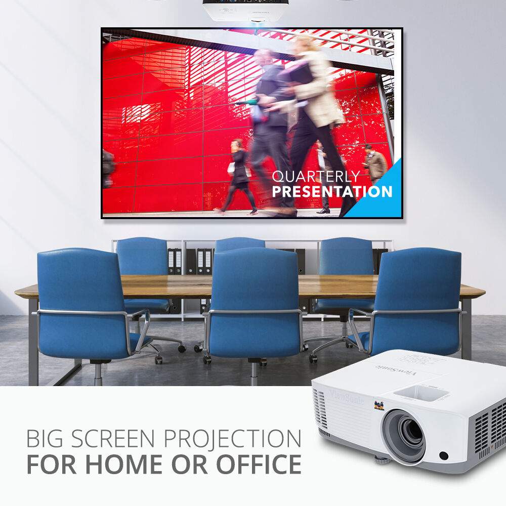 ViewSonic PG707W-S 4000 Lumens WXGA Networkable DLP Projector - Certified Refurbished
