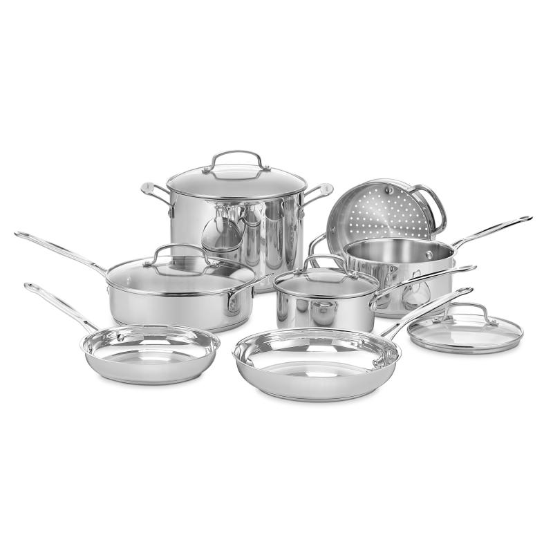 Cuisinart Chef's Classic™ Stainless 11 Piece Set, Silver
