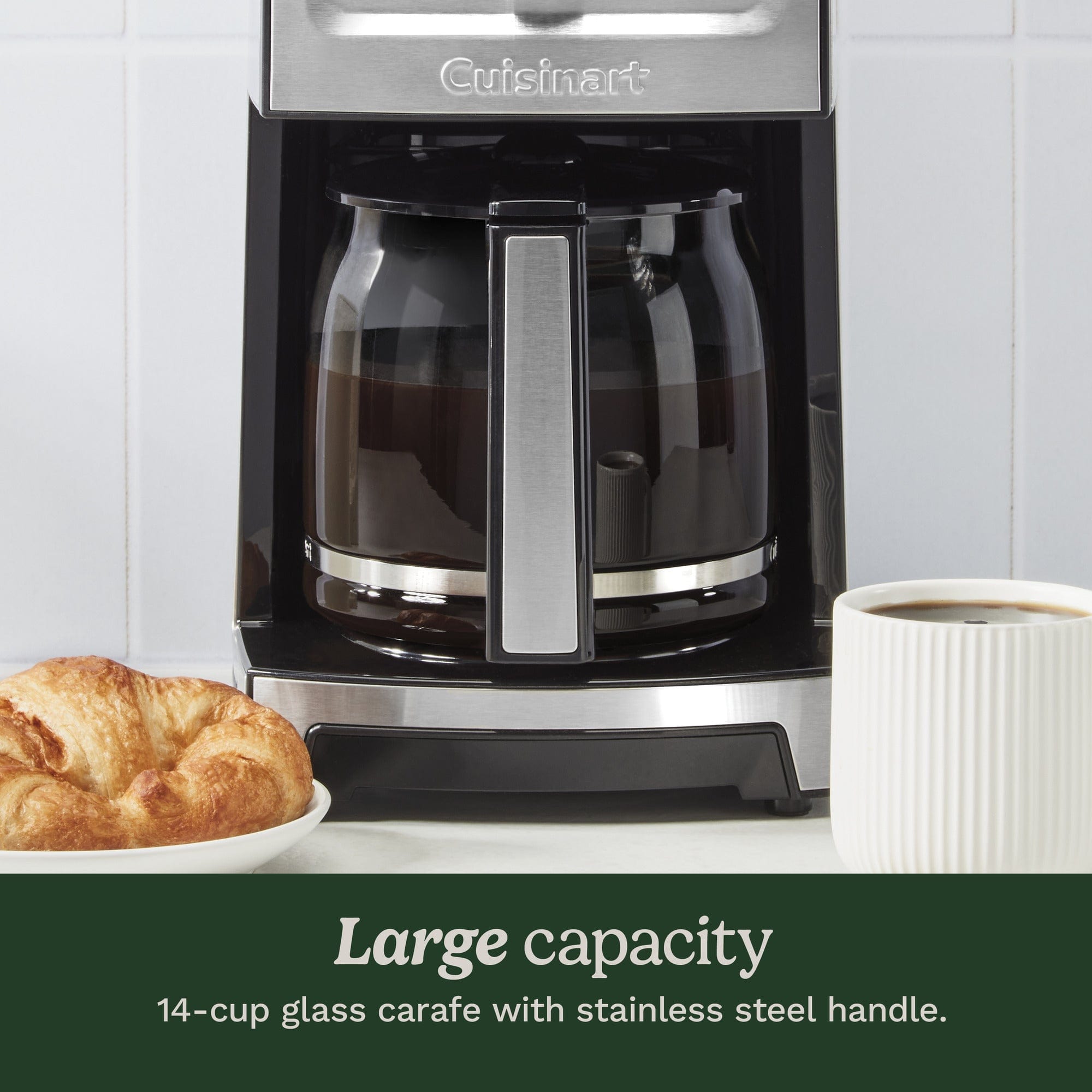 Cuisinart 14-Cup PerfecTemp® 14-Cup Coffee Maker with Over Ice, Silver