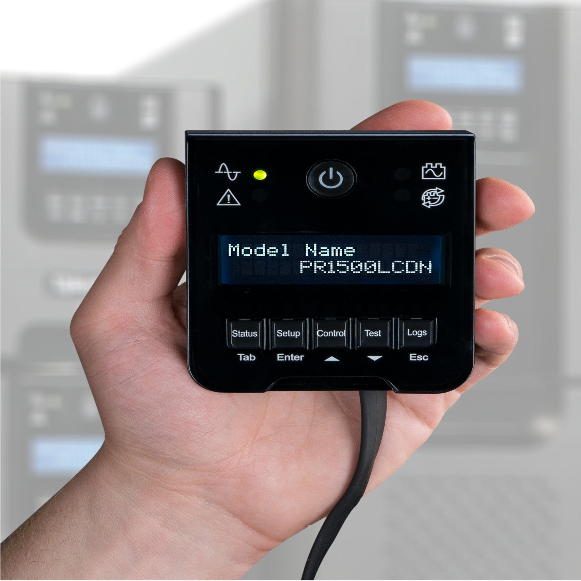 CyberPower Smart App Sinewave UPS System, 1500VA/1500W, 8 Outlets, AVR, Mini-Tower with Network Card - Certified Refurbished