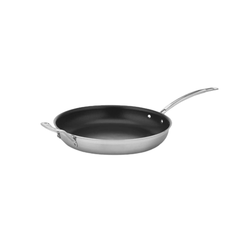 Cuisinart MultiClad Pro Triple Ply Stainless Cookware 12" Nonstick Skillet, Silver