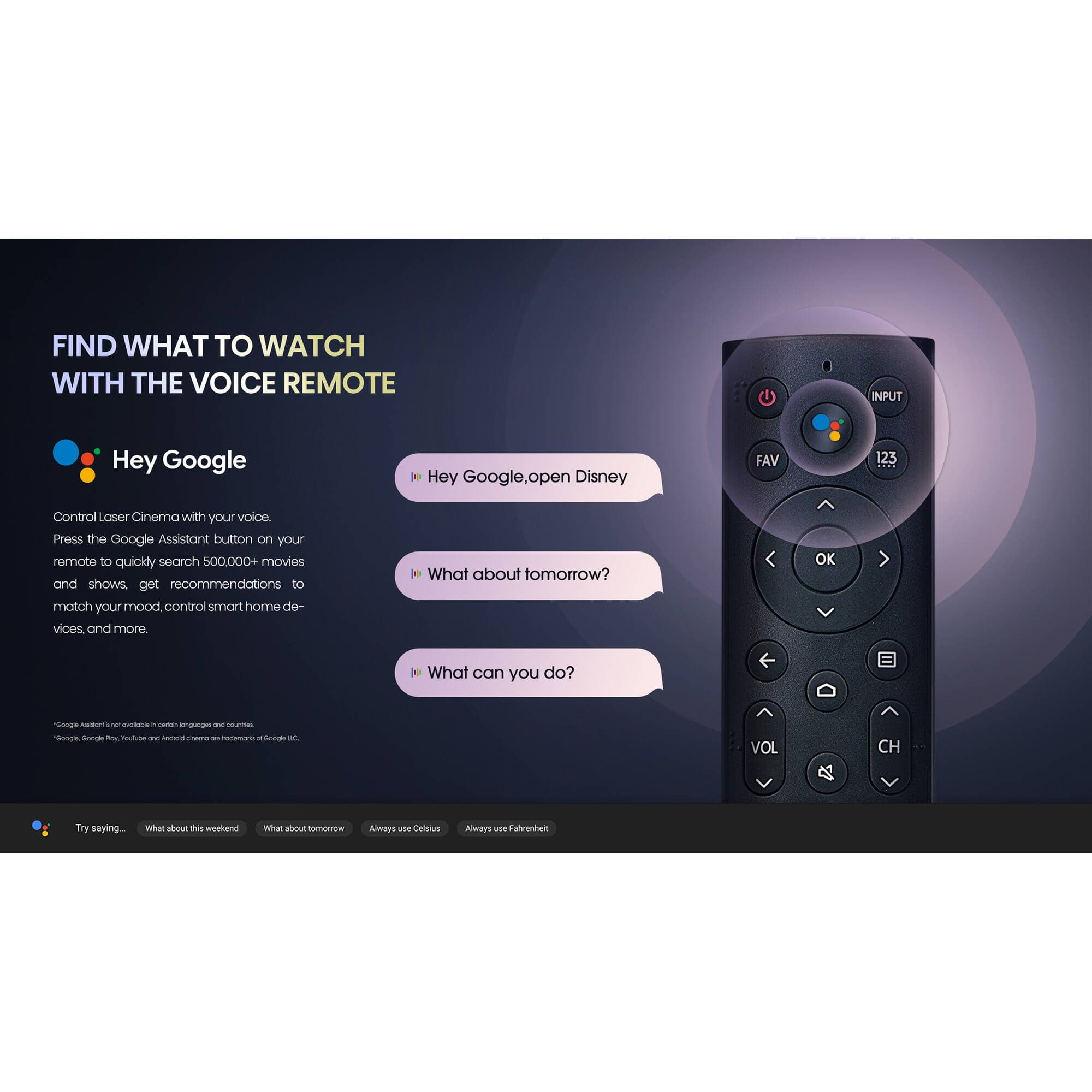 Hisense UHD Laser Short Throw Projector - Certified Refurbished