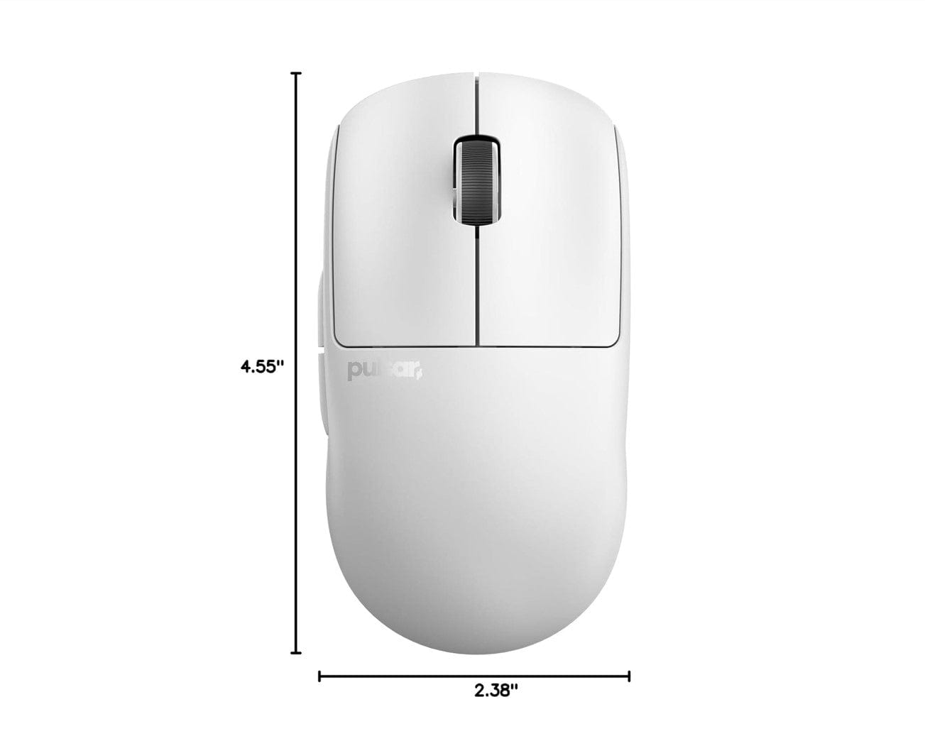 Pulsar X2 v1 Mini Wireless Gaming Mouse, White - Certified Refurbished