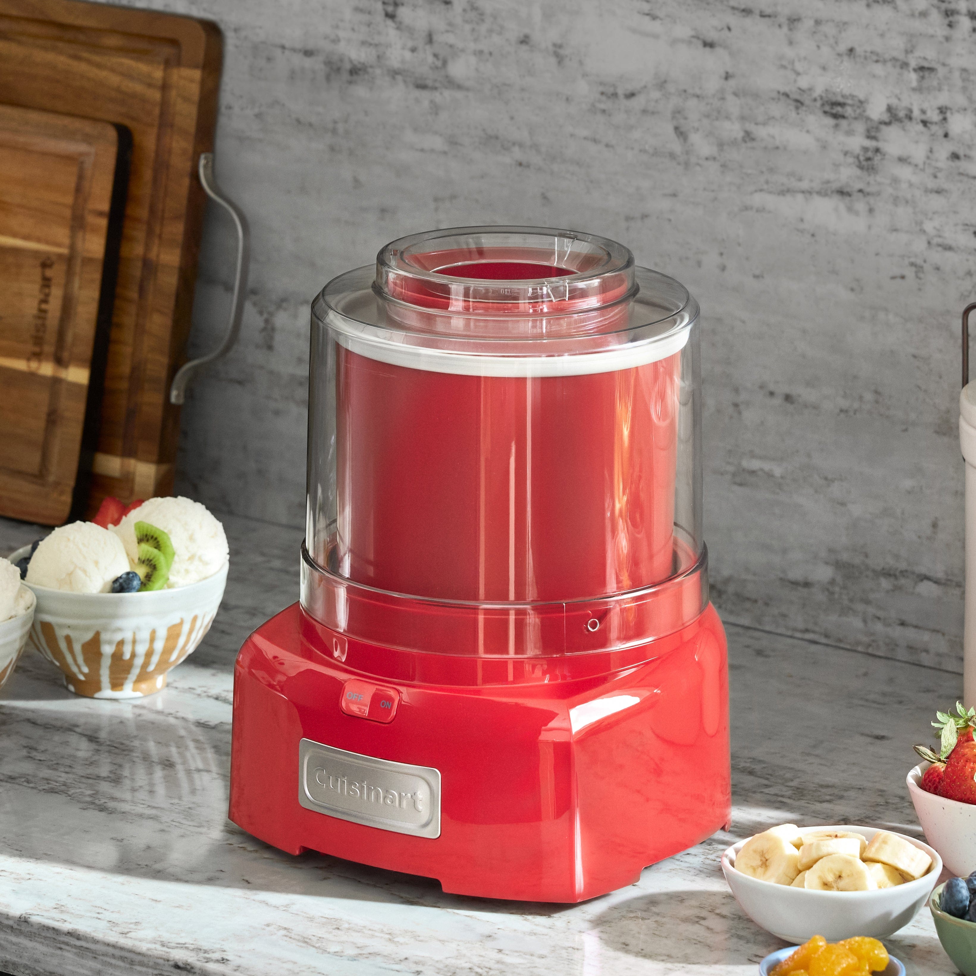 Cuisinart Frozen Yogurt – Ice Cream & Sorbet Maker, Red